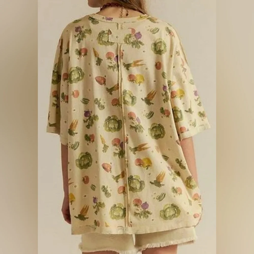 Free People We The Free Printed Devon Tee - Picture 3 of 9